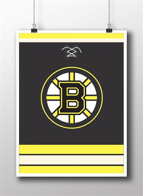 Bruins Boston Bruins Hanging Banner Logo Wall