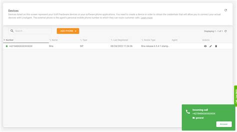 Bria (X-lite) - LiveAgent