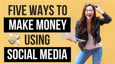 How To Make Money On Social Media In 2022 5 Different Ways Youtube