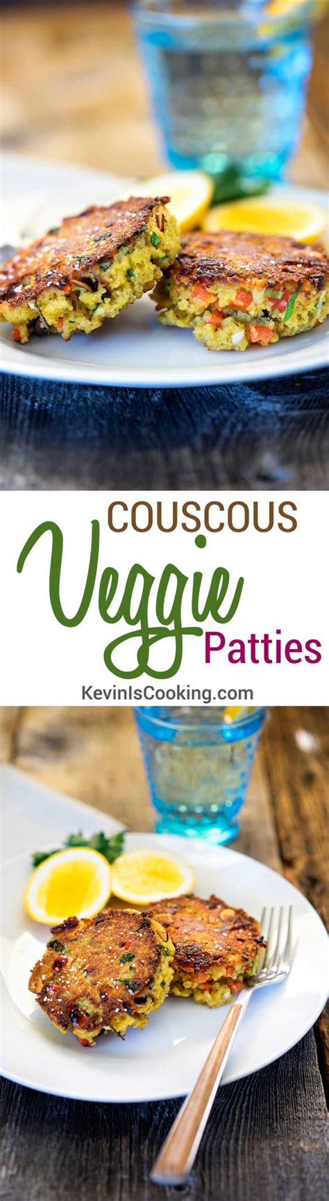 Maybe you would like to learn more about one of these? Couscous Veggie Patties - Kevin Is Cooking