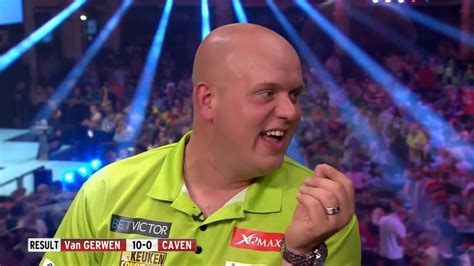 But having already secured his place in the top two alongside rob cross, van gerwen saw the funny side of things. COOL DOWN, MICHAEL VAN GERWEN ! Funny Moment 2016 World ...