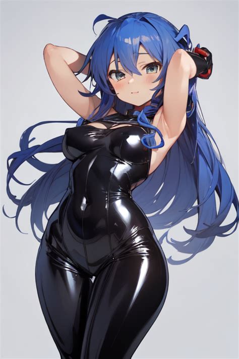 Ai Art Konata Bodysuit By Aixerxes Pixai Anime Ai Art Generator