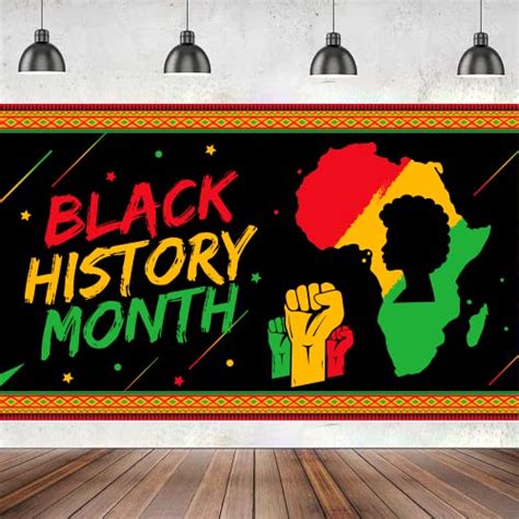 Black History Month Bannerblack History Month Decorationsblack