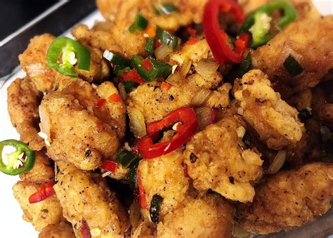 Chinese garlic chicken is such an easy and flavorful stir fry, and it takes barely any time to make. Salt and Pepper Chicken - CONOR'S DINNERS