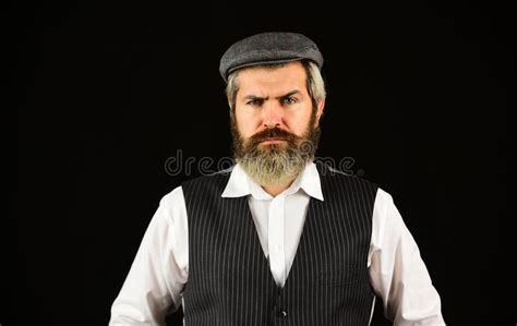 Some of the best beard styles, humor, and bearded men on instagram! Mature Hipster With Beard. Serious Man Isolated On White ...