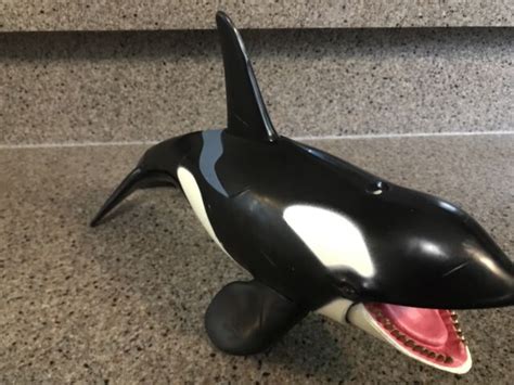 Chap Mei Killer Whale Orca Chomping Action Figure Large Works Orka 11