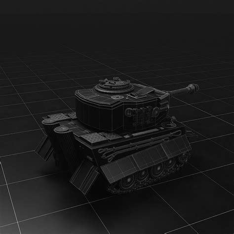 Tiger 1 German Tank 3d Model Cgtrader