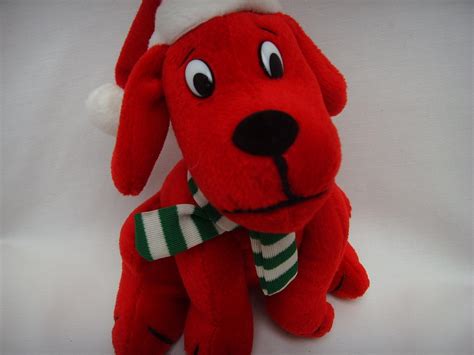 Clifford The Big Red Dog Christmas Ornament 7 Plush Toy