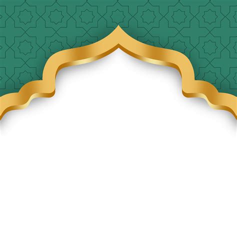 Golden Islamic Border 22941520 Png