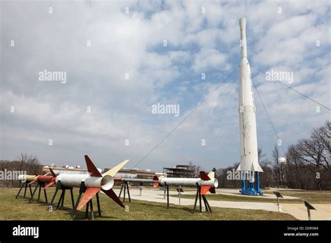 The Rocket Garden At Nasa Goddard Space Flight Center Greenbelt