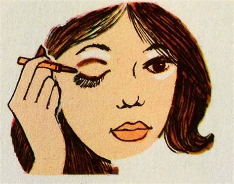 1960s Makeup Eight Steps To A Party Face Glamour Daze