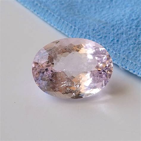 1680cts Untreated Pink Morganite Oval Cut Stone Natural Pink Etsy Uk