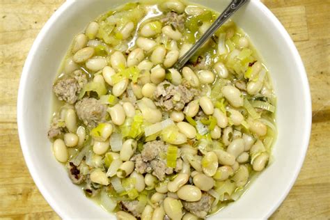 Sausage White Bean And Leek Soup The Hungry Hutch