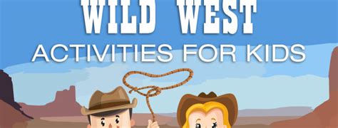 This is a great activity for reviewing vocab. 23 Fun Wild West Activities for Kids [Western Themed Party ...