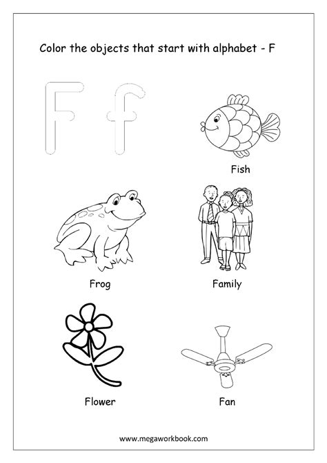 School's out for summer, so keep kids of all ages busy with summer coloring sheets. Alphabet Picture Coloring Pages - Color The Things That ...