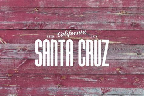 Santa Cruz Font By Fabian Korn On Graphicsauthor Silhouette Fonts