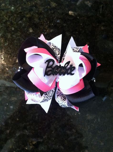 Boutique Barbie Bow Hair Bows Barbie Made Crown Jewelry Boutique