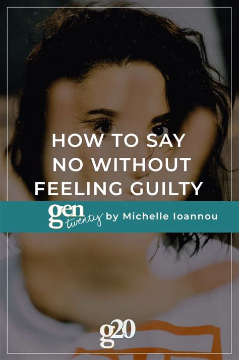 How To Say No Without Feeling Guilty Gentwenty Understanding Emotions Self Confidence Tips