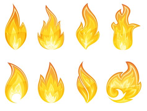 Red Vector Flowing Flames Png Download Free Transparent Flame Png Download Clip