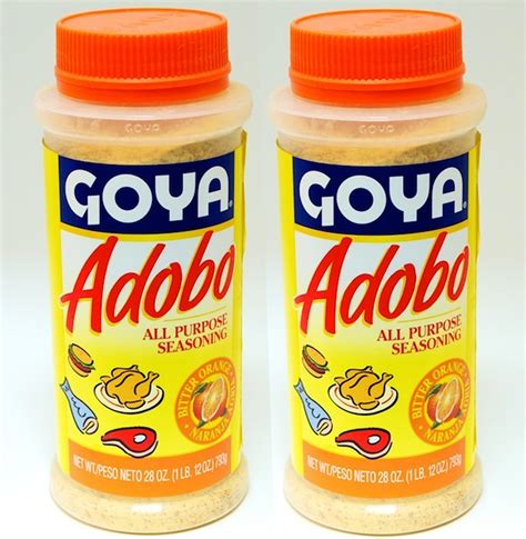 Goya Adobo Seasoning With Bitter Orange Naranja Agria 28 Oz Pack Of 2