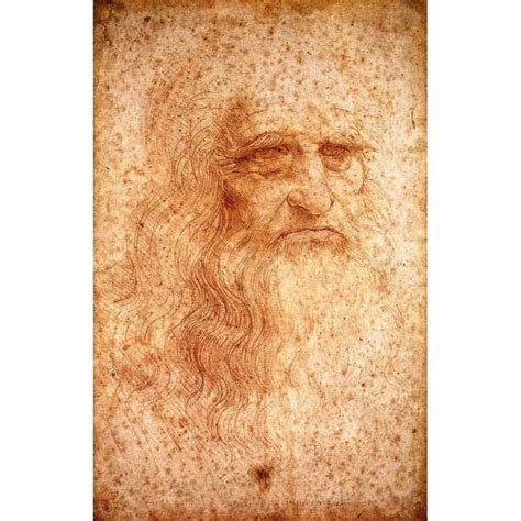 Self Portrait By Leonardo Da Vinci Oil Painting Reproductions