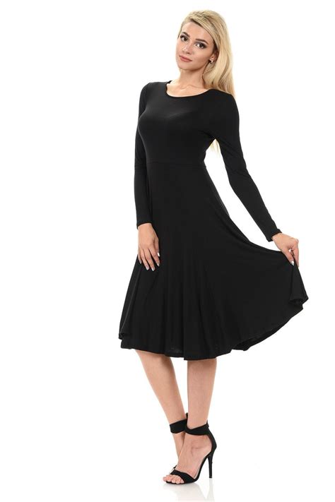 Fit And Flare Dress With Sleeves Canada There Are A Lot Webcast Picture Galleries