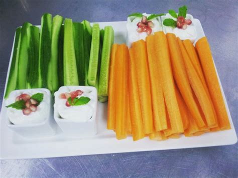 Cucumber And Carrots Stick W Labneh Dip Labneh Dip Parmesan Cream Sauce Labneh