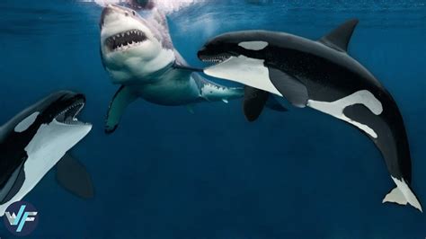 Killer Whales Attack Sharks