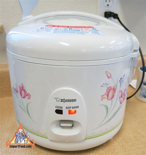 Maybe you would like to learn more about one of these? Rice cooker, Zojirushi, 5.5 cup - 10 cup :: ImportFood