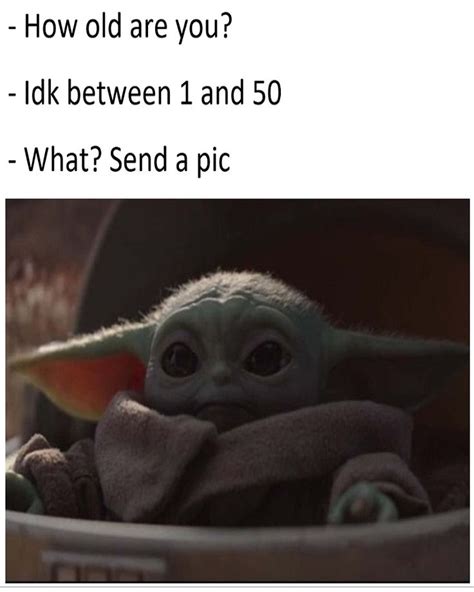 These hilarious baby yoda memes will help hold you over until the next mandalorian episode. The Funniest Baby Yoda Memes... in 2020 | Yoda meme, Yoda ...
