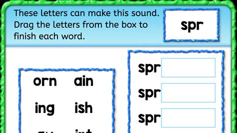 Beginning Sounds Spr Interactive Worksheets Anywhere Teacher