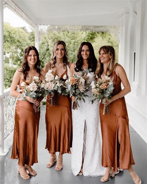 Sage Green And Terracotta Wedding Colors For 2023 Terracotta Bridesmaid Dresses Sage Wedding