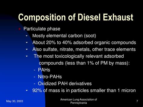 Ppt Health Effects Of Diesel Exhaust Powerpoint Presentation Free