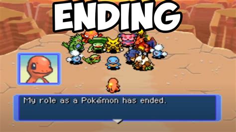 Ending Pokemon Mystery Dungeon Red Blue Rescue Team Youtube