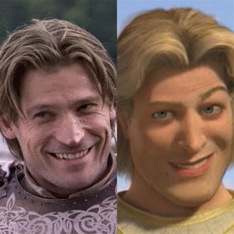 Jaime Went From Looking Like Prince Charming From Shrek To Looking Like Carl From Pixar S Up