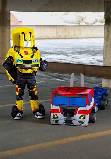 transformers adult optimus prime converting costume