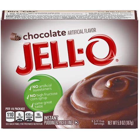 Jell O Instant Chocolate Pudding And Pie Filling Pudín De Chocolate