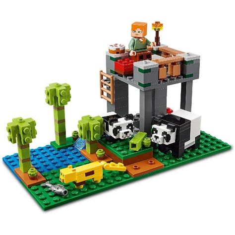 El Criadero De Pandas Lego Minecraft 21158