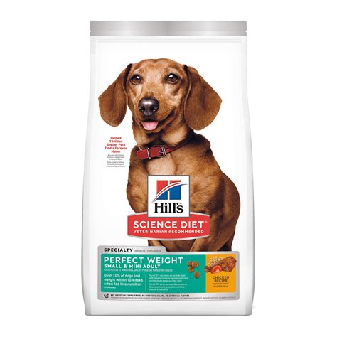 Buy Hills Science Diet Adult Perfect Weight Small And Mini Chicken Dry