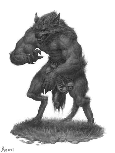 Werewolf By Carlosamaralart On Deviantart