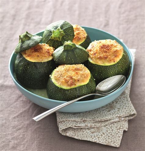Recette des courgettes farcies au thon