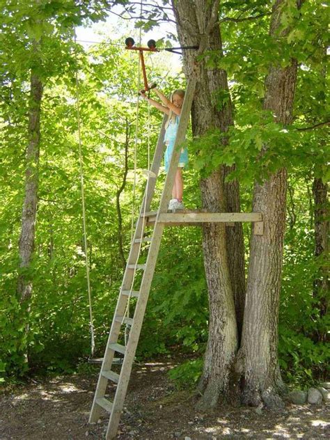 Want to know how to build a zip line? 30 best How to make a Zip Line images on Pinterest ...