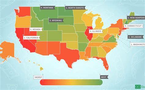 Best And Worst States For A Richer Life Builder Magazine