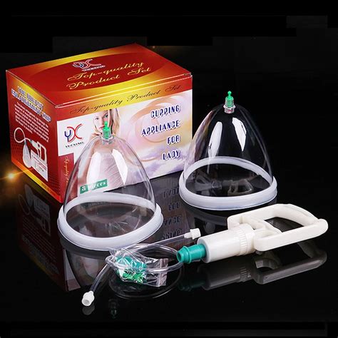 Breast Enlargement And Massage Cupping Set Massage Cupping Device With Pump Vacuum Suction