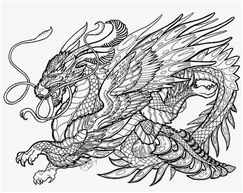 Dibujar A Mano Dragón Para Colorear Imprimir E Dibujar Coloringonlycom