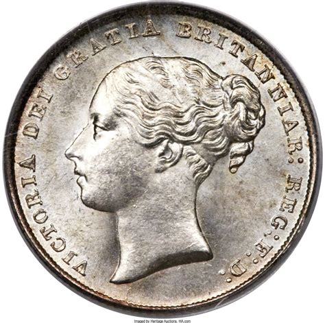 Shilling 1844 Coin From United Kingdom Online Coin Club