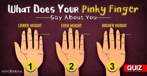 What Your Pinky Finger Says About Your Personality Type Interesting Personality Test