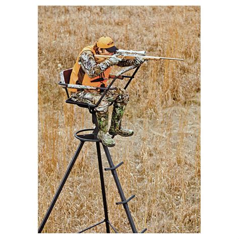 Big Game 12 Pursuit Tripod Deer Stand 592544 Tower