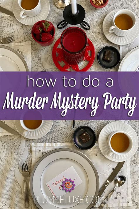 Pin On Murder Mystery Parties