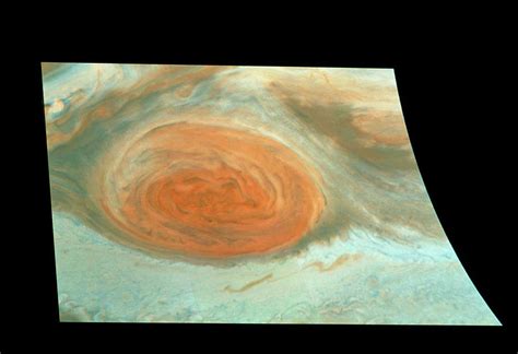 Galileo Image Of Jupiters Great Red Spot Photograph By Nasascience